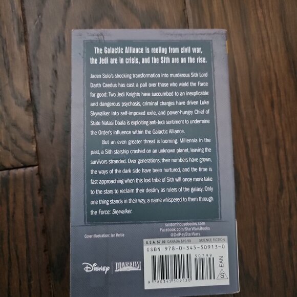 Omen: Star Wars Legends Fate of the Jedi Christie Golden - Picture 2 of 7